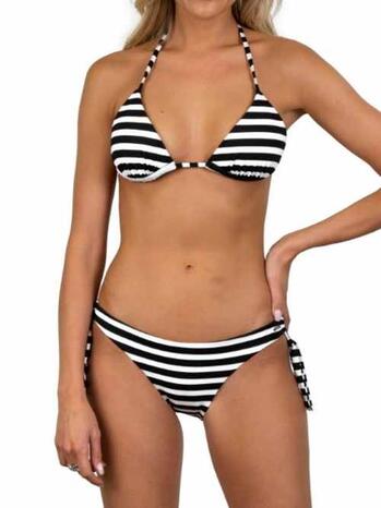 Bomain Aruba Zwart Halter Bikini
