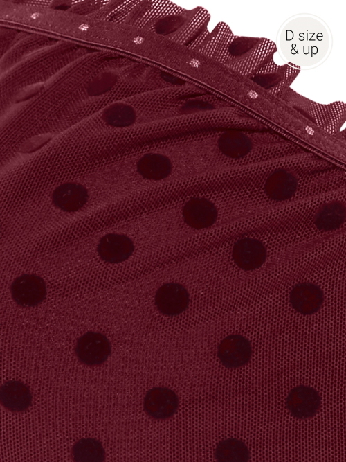 Marlies Dekkers Backstage Boudoir weinrot vorgeformter bh Marlies Dekkers Backstage Boudoir weinrot vorgeformter bh