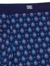 HOM Frioul navy-blau/print boxer short