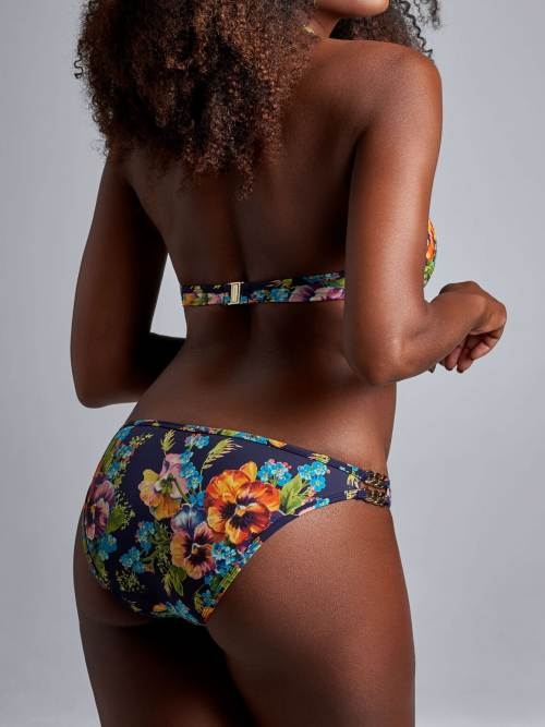Marlies Dekkers Bademode Jardin des Fleurs navy-blau/print gemoldefer bikini bh Marlies Dekkers Bademode Jardin des Fleurs navy-blau/print gemoldefer bikini bh