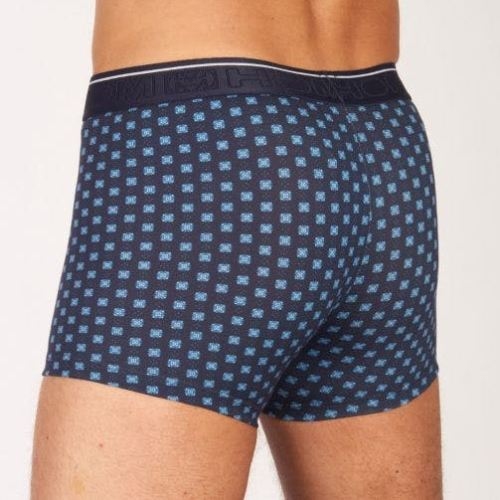 HOM Dominique navy-blau/print boxershort HOM Dominique navy-blau/print boxershort