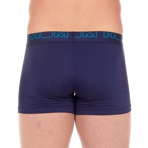 HOM Martin blau/print sport boxershort HOM Martin blau/print sport boxershort