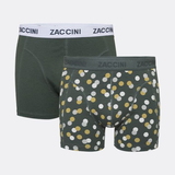 Zaccini Confetti khaki boxer short