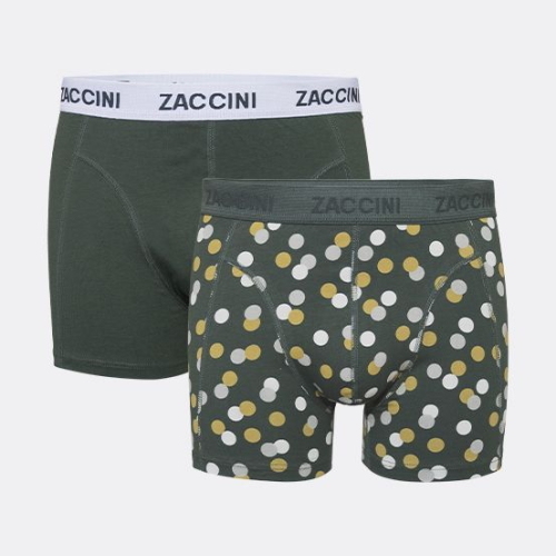 Zaccini Confetti khaki boxer short