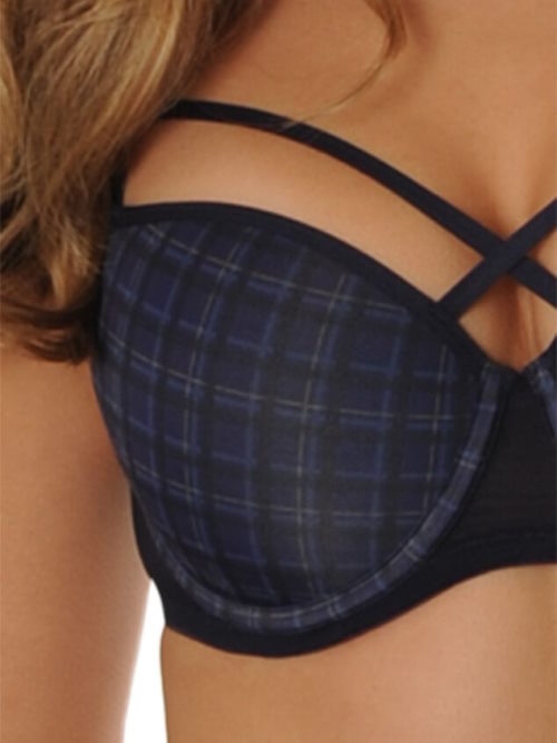 Sapph Fabulous navy-blau/print vorgeformter bh Sapph Fabulous navy-blau/print vorgeformter bh