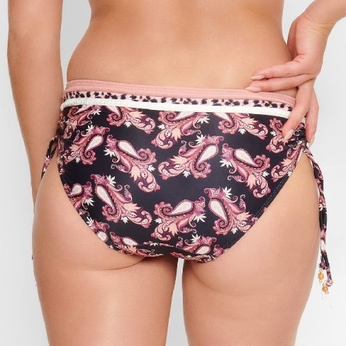 LingaDore Strand Paisley Love schwarz/print bikini slip LingaDore Strand Paisley Love schwarz/print bikini slip