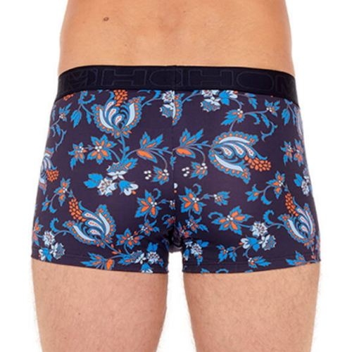 HOM Morgiou blau/print sport boxershort HOM Morgiou blau/print sport boxershort