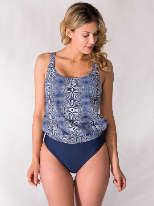 Bomain Green Grafic navy-blau tankini set Bomain Green Grafic navy-blau tankini set