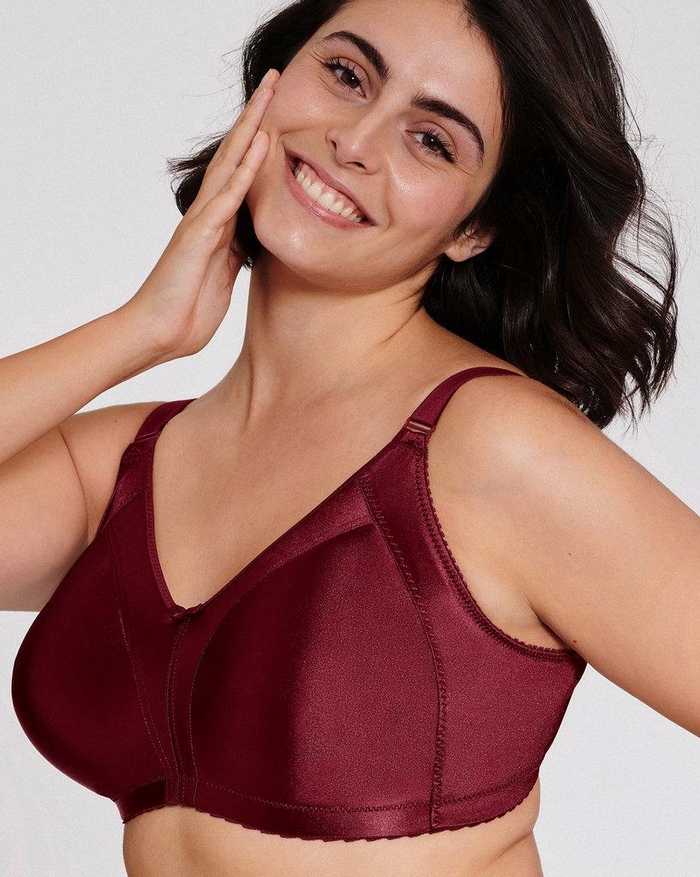 Naturana Minimizer weinrot ohne bügel bh Naturana Minimizer weinrot ohne bügel bh