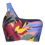 LingaDore Strand Bright Leaves mehrfarbig/print unwattierter bikini bh