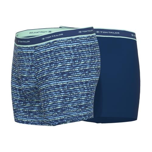 Tom Tailor Palm Leaves navy-blau/print boxershort Tom Tailor Palm Leaves navy-blau/print boxershort