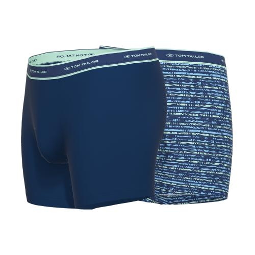 Tom Tailor Palm Leaves navy-blau/print boxershort Tom Tailor Palm Leaves navy-blau/print boxershort
