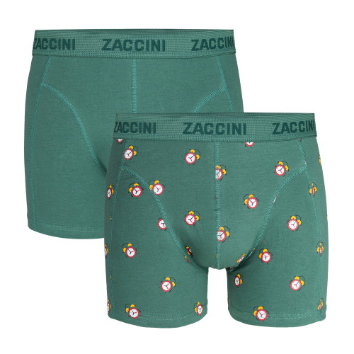 Zaccini Wekker grün/print boxer short