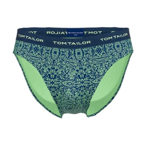 Tom Tailor Blue/Green All over  navy-blau/print männer slip Tom Tailor Blue/Green All over  navy-blau/print männer slip