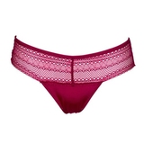 After Eden D-Cup & Up Dee hot pink string