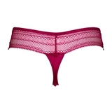 After Eden D-Cup & Up Dee hot pink string
