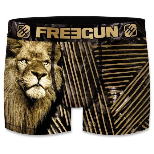 Freegun Lion schwarz/print jungen boxershort