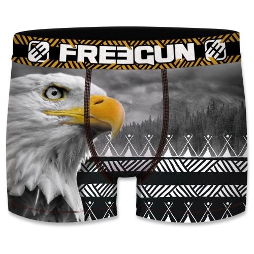 Freegun Eagle schwarz/print micro boxershort