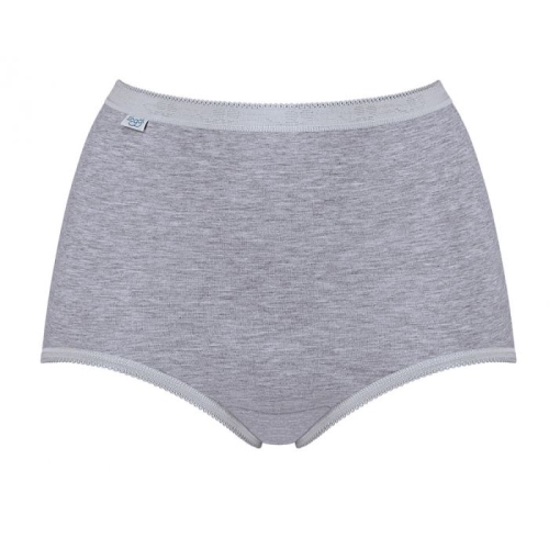 Sloggi Basic Maxi  grey melange hoher slip Sloggi Basic Maxi  grey melange hoher slip