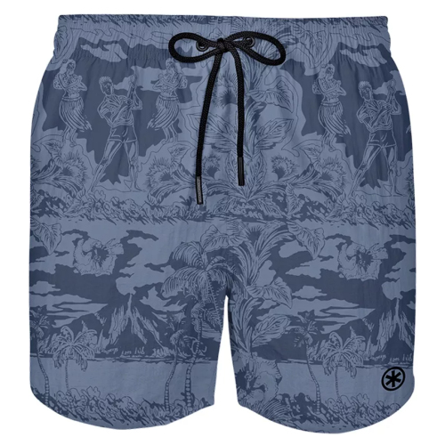 Muchachomalo Wasser Reagieren grau/print badehose Muchachomalo Wasser Reagieren grau/print badehose