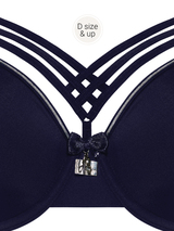 Marlies Dekkers Dame de Paris navy-blau vorgeformter bh