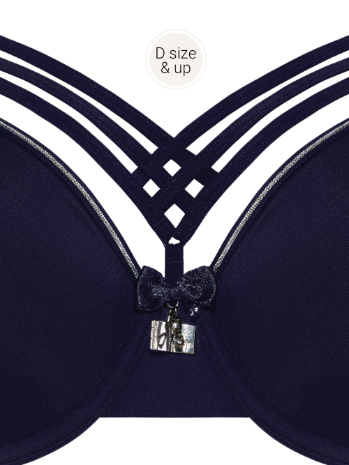 Marlies Dekkers Dame de Paris navy-blau vorgeformter bh Marlies Dekkers Dame de Paris navy-blau vorgeformter bh