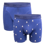 Zaccini Sailboat blau/print boxer short