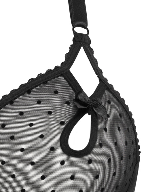 Marlies Dekkers Peekaboo schwarz nicht geformter bh Marlies Dekkers Peekaboo schwarz nicht geformter bh