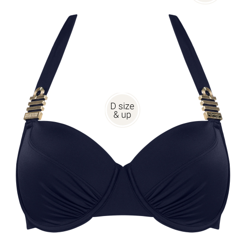 Marlies Dekkers Bademode Royal Navy navy-blau gemoldefer bikini bh Marlies Dekkers Bademode Royal Navy navy-blau gemoldefer bikini bh
