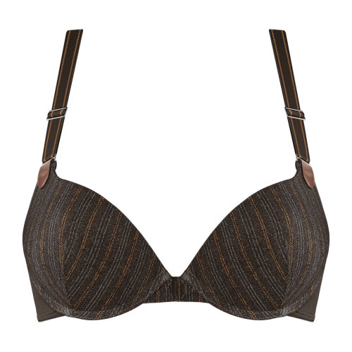 Marlies Dekkers Gloria braun/print push up bh Marlies Dekkers Gloria braun/print push up bh