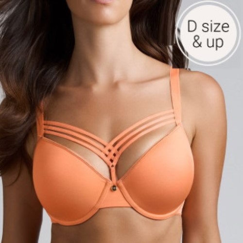 Marlies Dekkers Dame de Paris orange vorgeformter bh Marlies Dekkers Dame de Paris orange vorgeformter bh