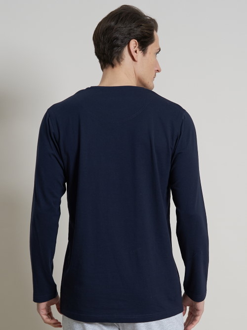 Ein Fisch namens Fred 120002 navy-blau pyjama-shirt Ein Fisch namens Fred 120002 navy-blau pyjama-shirt