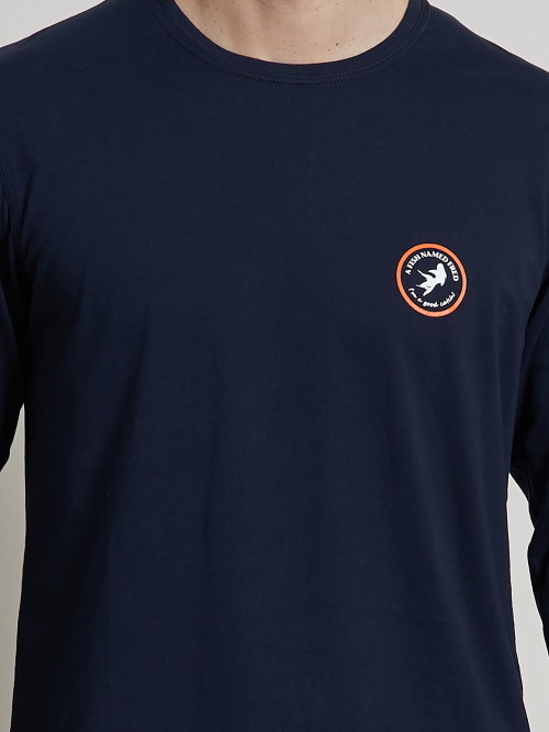 Ein Fisch namens Fred 120002 navy-blau pyjama-shirt Ein Fisch namens Fred 120002 navy-blau pyjama-shirt