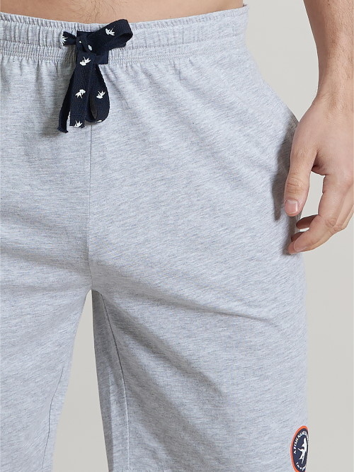 Ein Fisch namens Fred 120003 grey melange pyjamahose Ein Fisch namens Fred 120003 grey melange pyjamahose