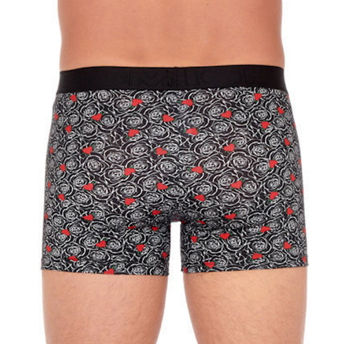 HOM Roses Love schwarz/print boxershort HOM Roses Love schwarz/print boxershort
