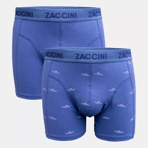 Zaccini Speedboat blau/print boxer short