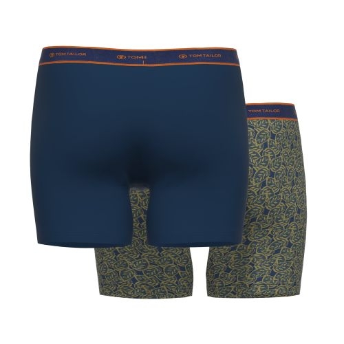 Tom Tailor Leafs navy-blau/print boxershort Tom Tailor Leafs navy-blau/print boxershort