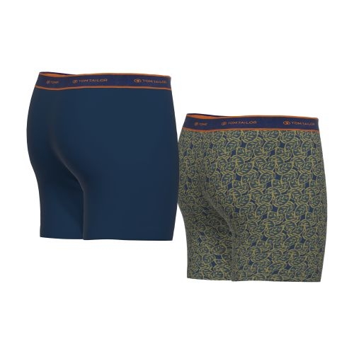 Tom Tailor Leafs navy-blau/print boxershort Tom Tailor Leafs navy-blau/print boxershort