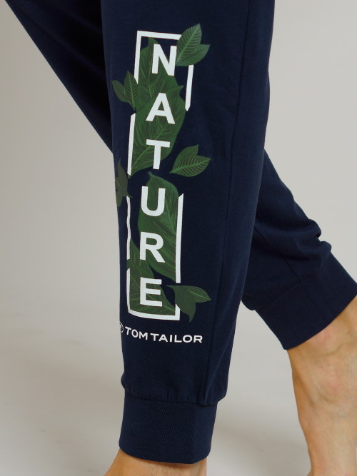 Tom Tailor Nature navy-blau pyjamahose Tom Tailor Nature navy-blau pyjamahose