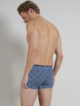 Tom Tailor caleidoscoop blau/print micro boxershort
