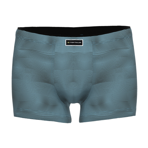 Tom Tailor Wave blau/schwarz sport boxershort Tom Tailor Wave blau/schwarz sport boxershort