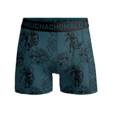 Muchachomalo Batik blau/print boxer short