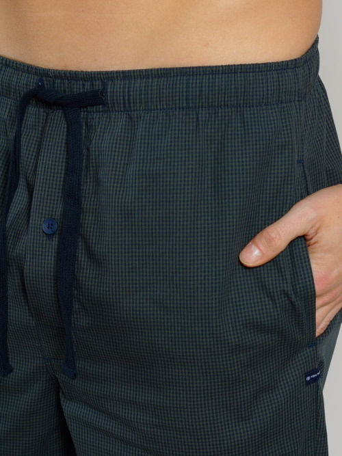 Tom Tailor Checkered grün/print pyjamahose Tom Tailor Checkered grün/print pyjamahose