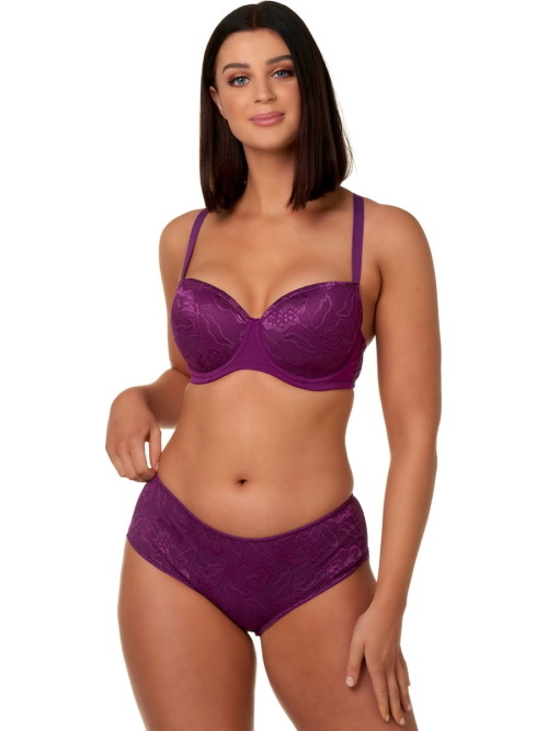 After Eden D-Cup & Up Anna aubergine hipster After Eden D-Cup & Up Anna aubergine hipster