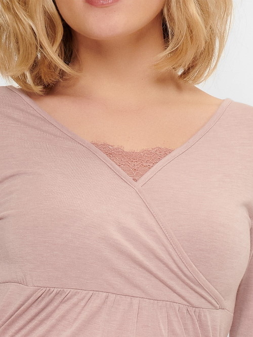 LingaDore Nacht Adobe Rose antique rose nachtkleid LingaDore Nacht Adobe Rose antique rose nachtkleid