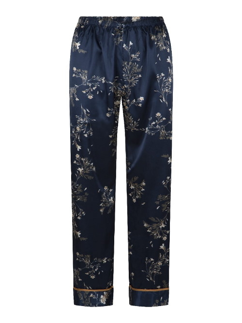 LingaDore Nacht SATIN navy-blau/print pyjama LingaDore Nacht SATIN navy-blau/print pyjama