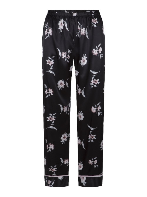 LingaDore Nacht SATIN schwarz/print pyjama LingaDore Nacht SATIN schwarz/print pyjama
