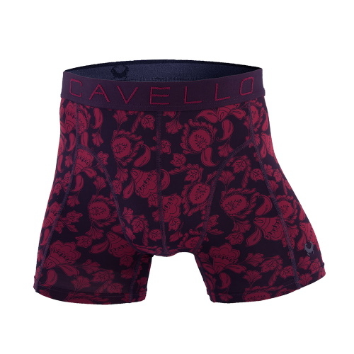Cavello Paisley navy-blau/rot sport boxershort Cavello Paisley navy-blau/rot sport boxershort