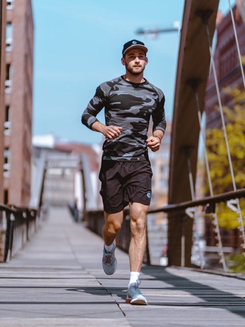 Starke Seele Camouflage grau/print herren thermo t-shirt Starke Seele Camouflage grau/print herren thermo t-shirt