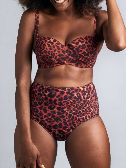 Marlies Dekkers Bademode Panthera rot/schwarz bikini slip Marlies Dekkers Bademode Panthera rot/schwarz bikini slip